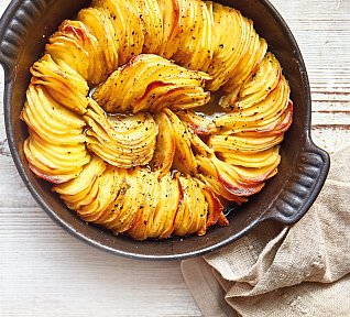 Pečené bramborové lupínky