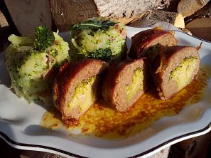 Masové koule s brokolicí