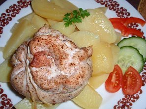 Sýrovo-jablečné měšce (kapsy)