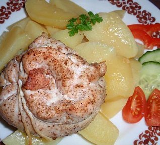 Sýrovo-jablečné měšce (kapsy)