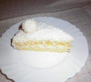 Světlý piškotový korpus