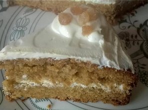 Carrot cake (Mrkvový dort) s pomerančem