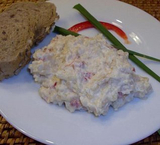 Tvarůžková pomazánka speciál