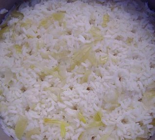 Babiččina postelová rýže