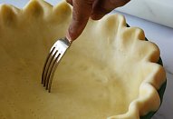 Francouzský koláč s hruškami