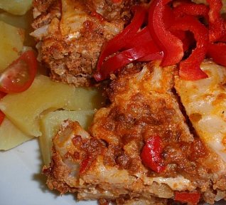 Květák s mletým masem po boloňsku Květák s mletým masem po boloňsku