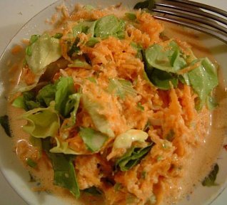 MRKVOVÝ SALÁT SYROVÝ