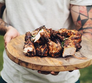 Grilované kuře a la parrilla