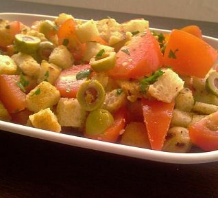 Bagetový (chlebový) salát