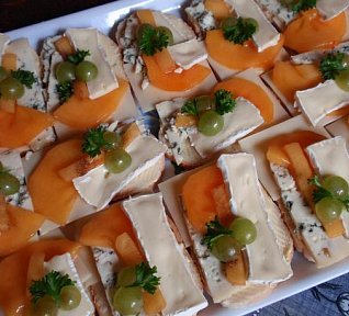 Chlebíčky nejen se sýry