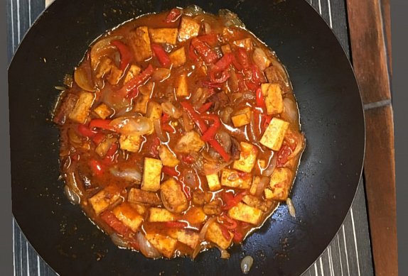 Zeleninová pánev s Tofu a rýží