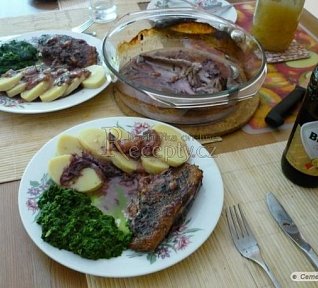 Kachní prsa na švestkách