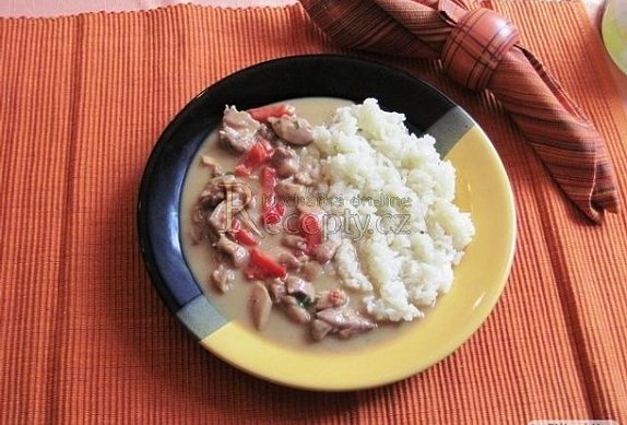 Kuřecí kari s rýží