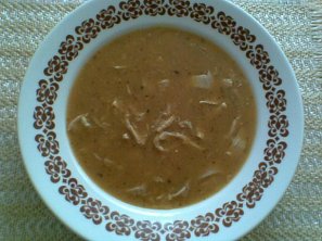 Dršťková polévka z vepřových žaludků