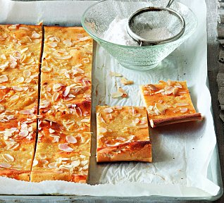 Jogurtový koláč s mandlemi