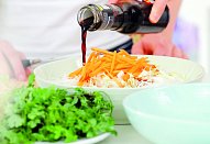 Rýžové závitky se zeleninou