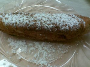 Sladký zapečený rohlík