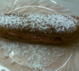 Sladký zapečený rohlík