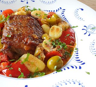 Kuře se zeleninou z jednoho pekáče