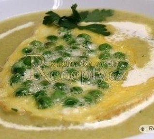 Vánoční polévka - Rybí krém s hráškem