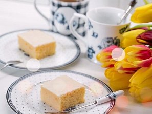 Citronovo-tvarohový koláč