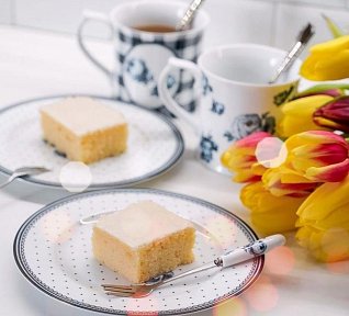 Citronovo-tvarohový koláč