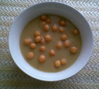 Hrachová polévka - dietní