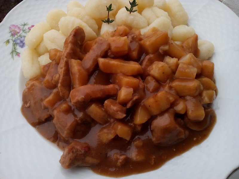 Vepřové maso s petrželí