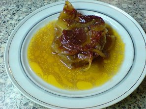 Pečené vepřové plátky delikates