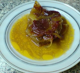 Pečené vepřové plátky delikates