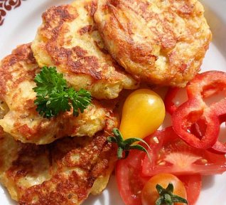 Bramborové placky s dýní