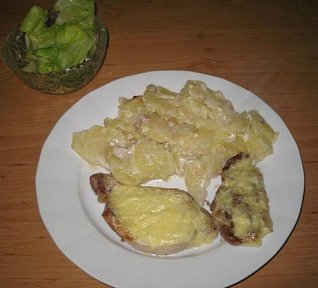 Kotlety na šlehačce