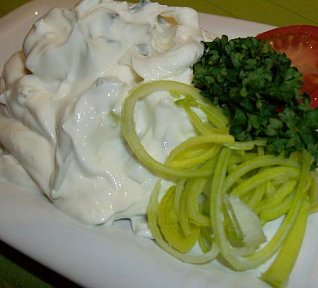 Jemná pórková pomazánka