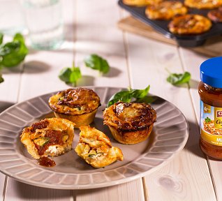 Vegetariánské minilasagne s cuketami a ricottou