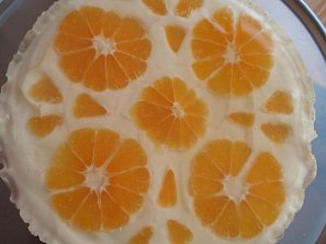 Citronový dort (řezy) s želé Citronový dort (řezy) s želé
