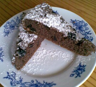 Višňová bublanina s mákem