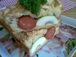 Nádivka s paprikovou klobásou