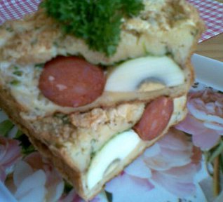 Nádivka s paprikovou klobásou