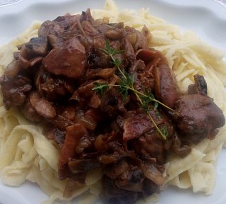 Bylinková játra (nejen) se slaninou