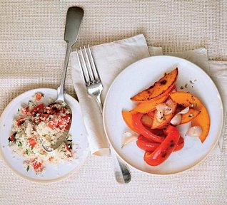 Pečená zelenina s kuskusem