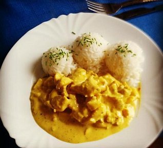 Kuřecí směs Indie