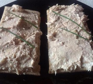 Tvarohová pomazánka s tuňákem