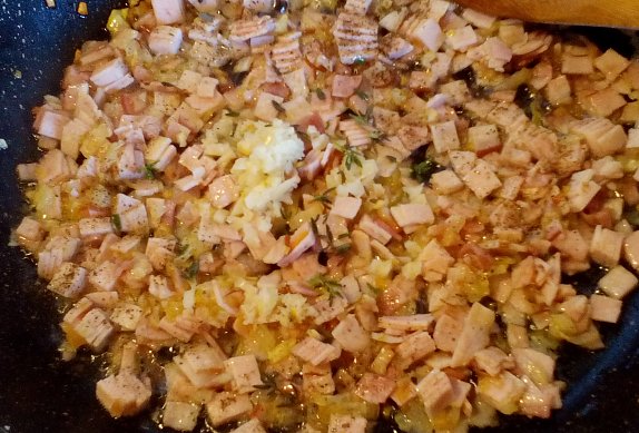 Šunko - flíčková omeleta