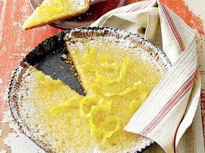 Citronový koláč z mléčné rýže