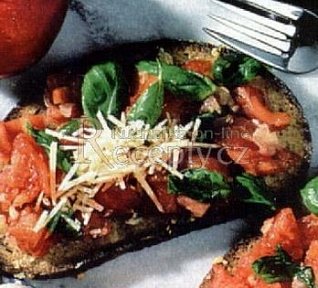 Rajčatové toasty s česnekem