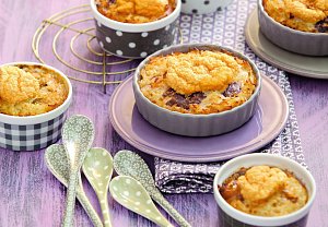 Rýžový nákyp se švestkami