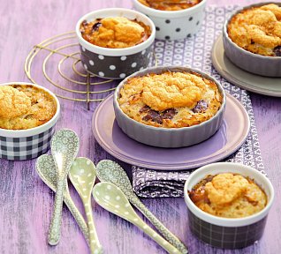 Rýžový nákyp se švestkami