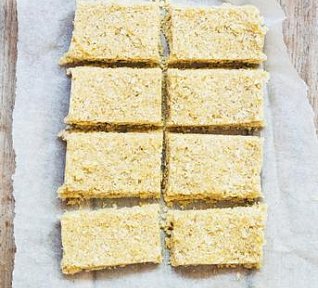 Kokosové řezy s citronem