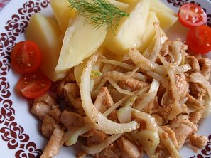 Fenyklová minutka s kořeněným masem