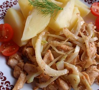 Fenyklová minutka s kořeněným masem